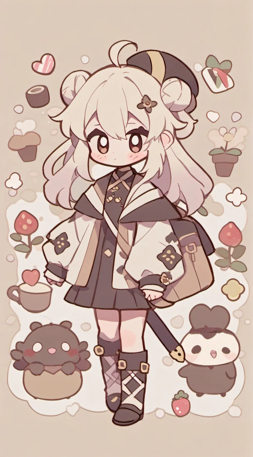 ai character: mha background