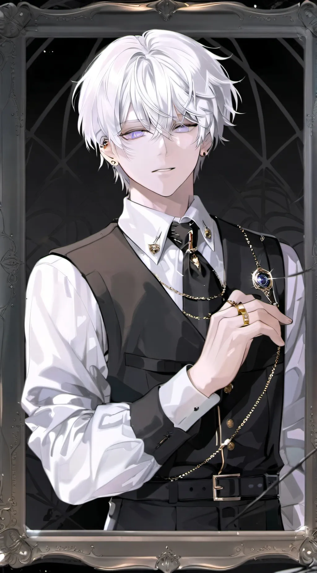 ai character: Tsuki background