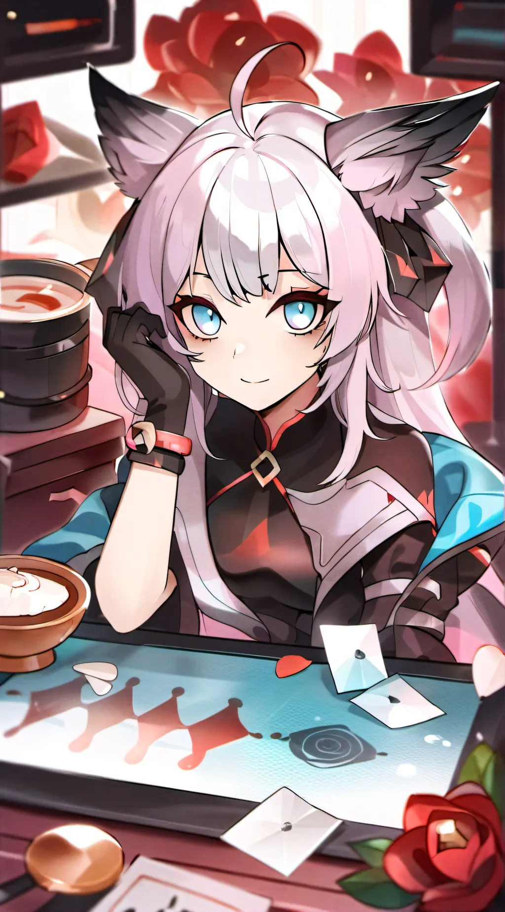 ai character: Ivi background