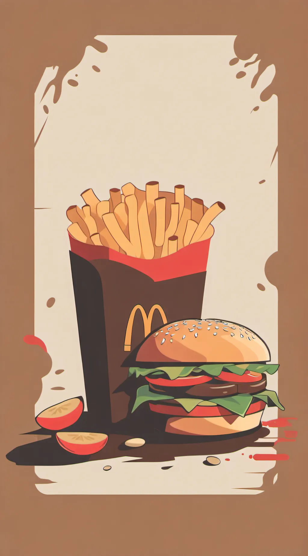 ai character: FPE Gets McDonalds background