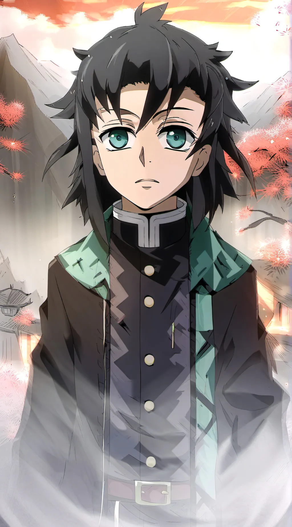 ai character: kny x superpowers background