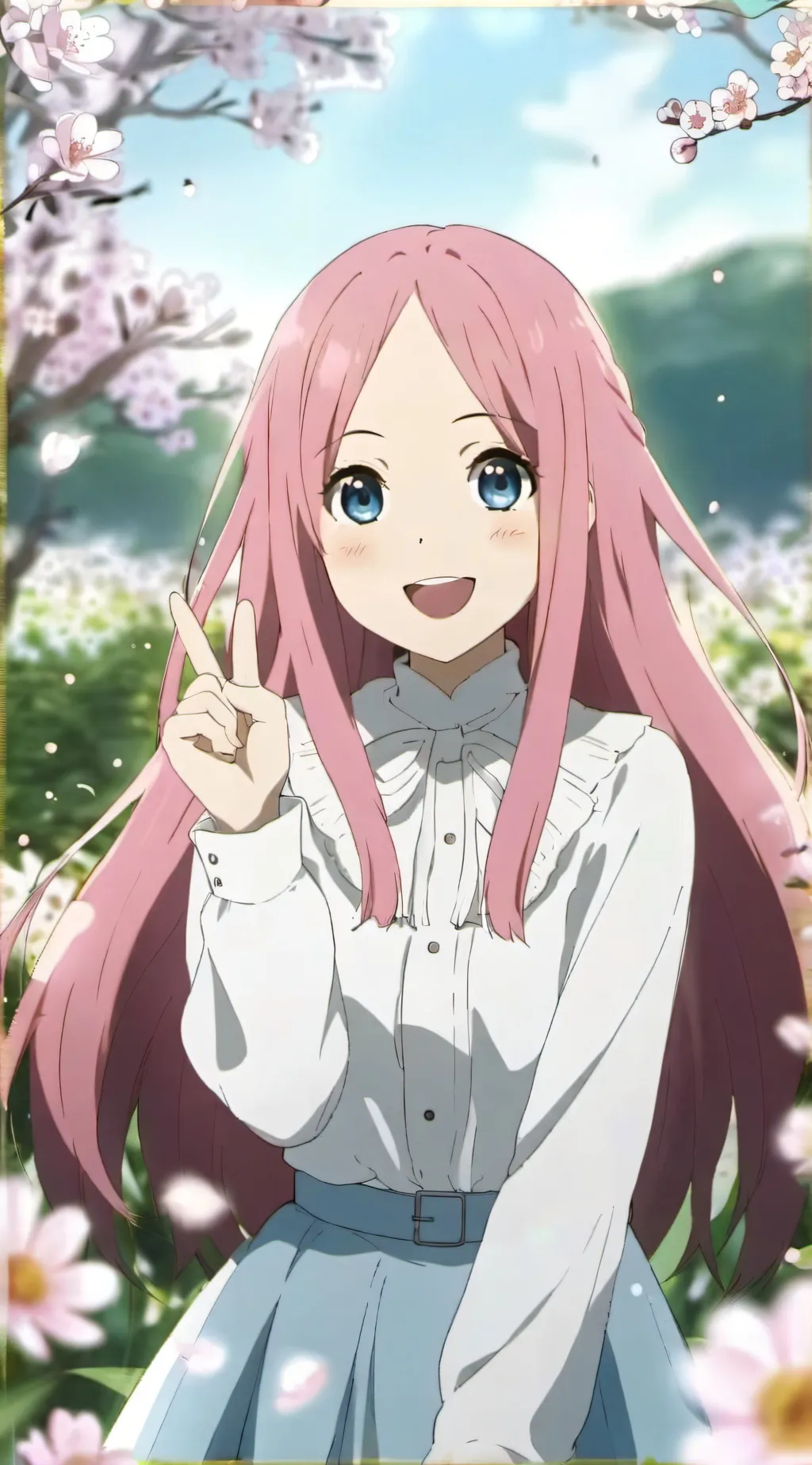 ai character: Yotsuba  background