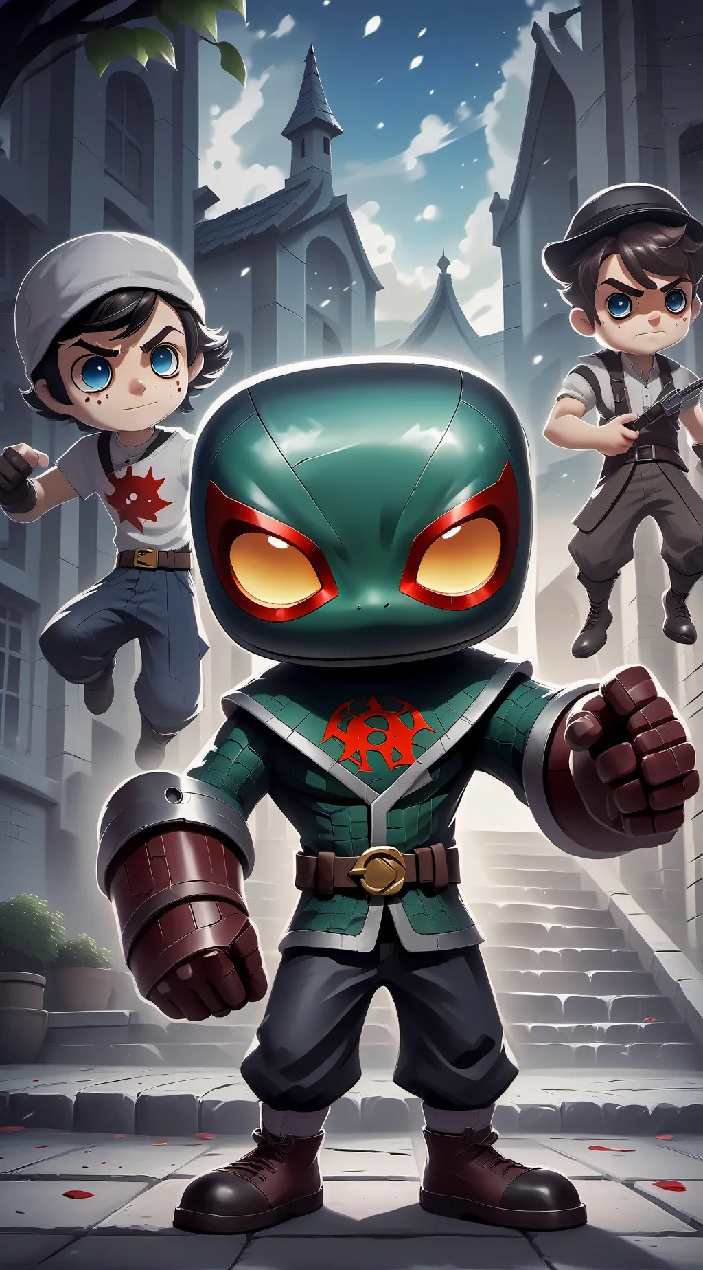 ai character: slap likey background