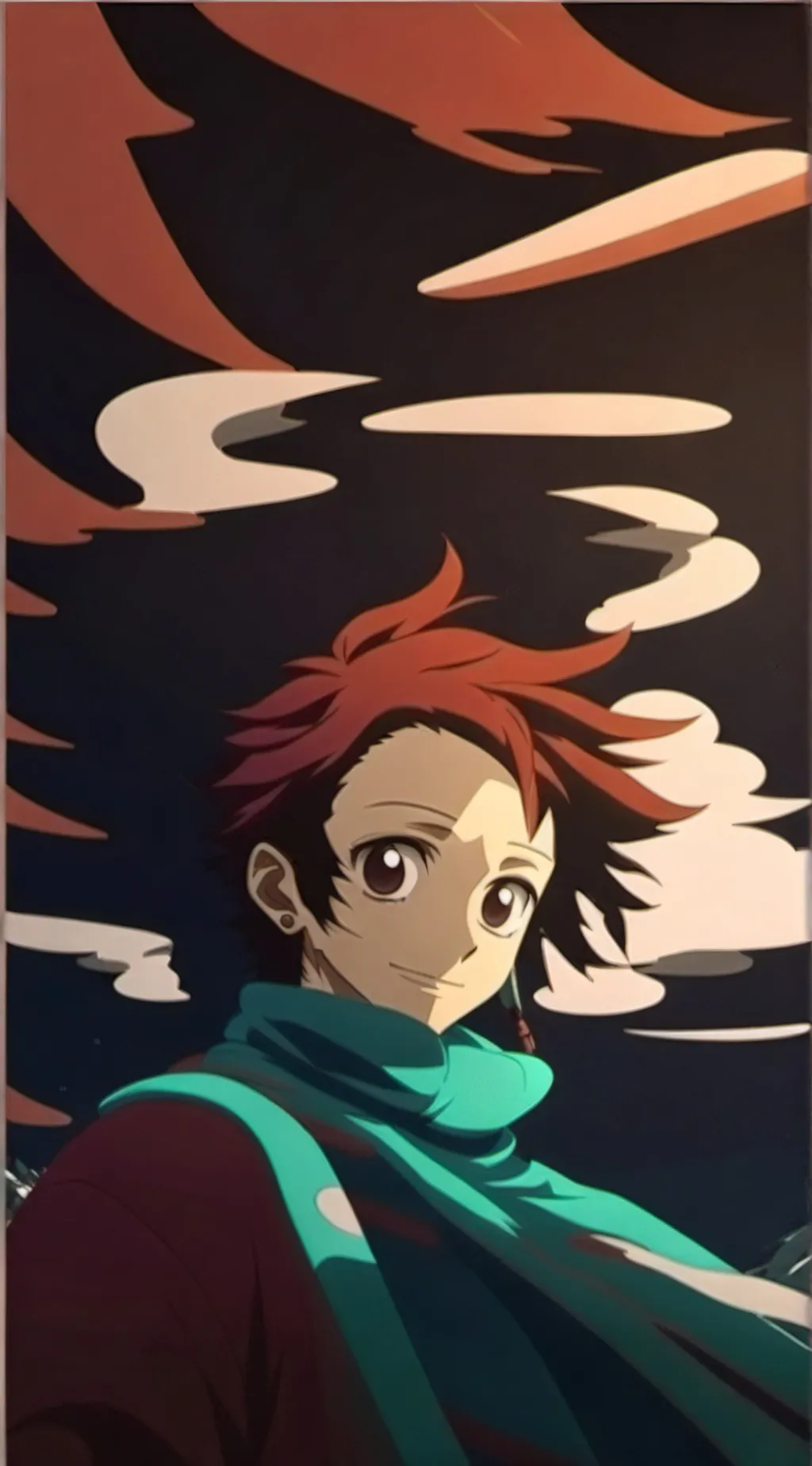 ai character: tanjiro background