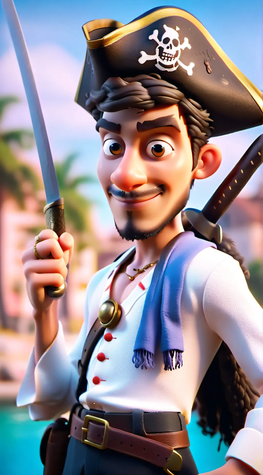 ai character: STLY background