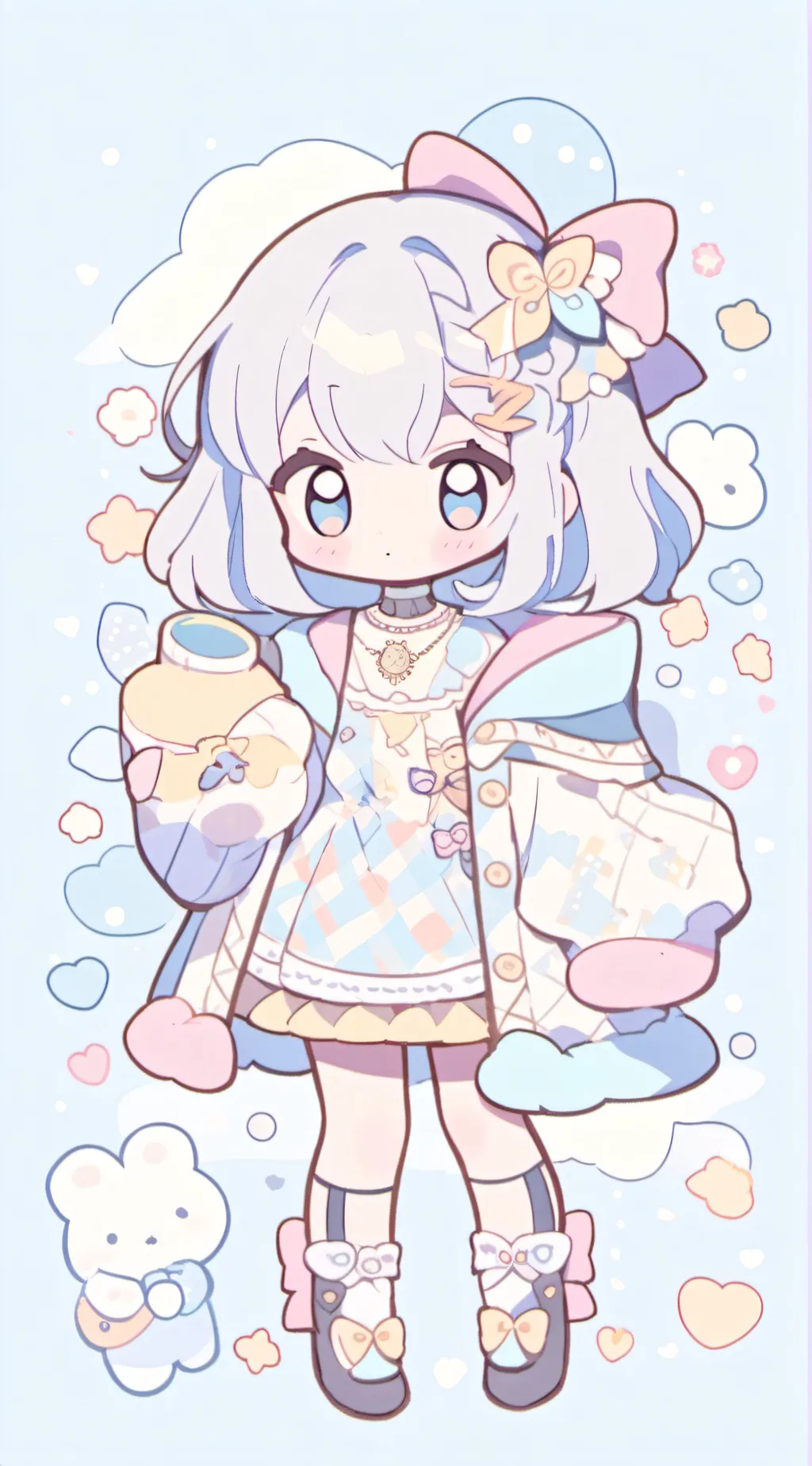 ai character: Baby background