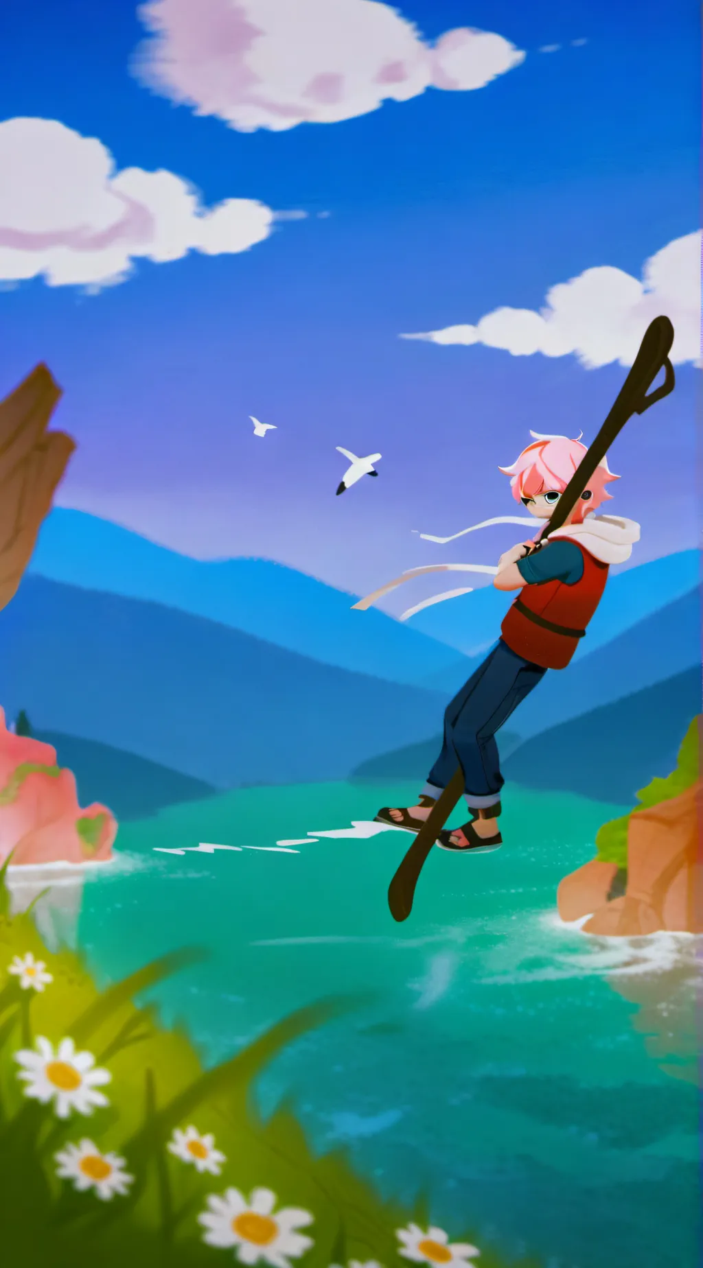 ai character: Countryhumans  background