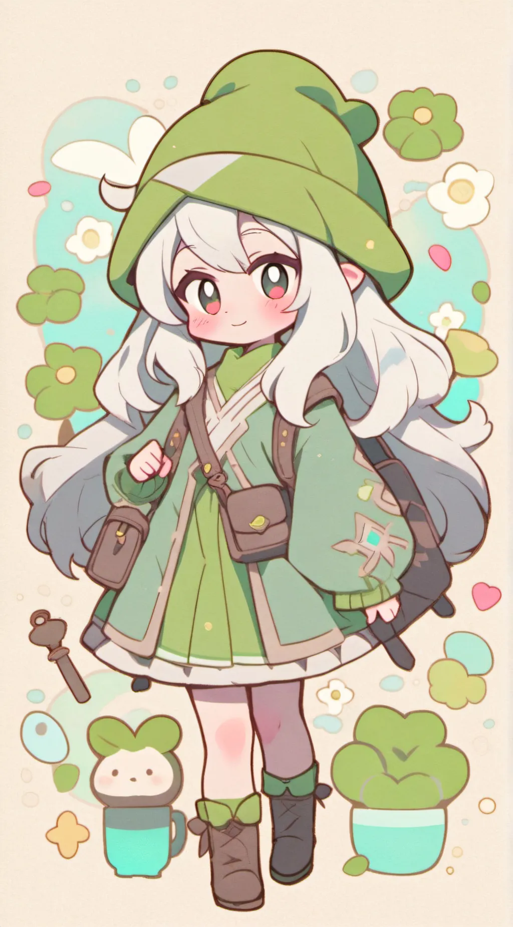 ai character: Pikachu background