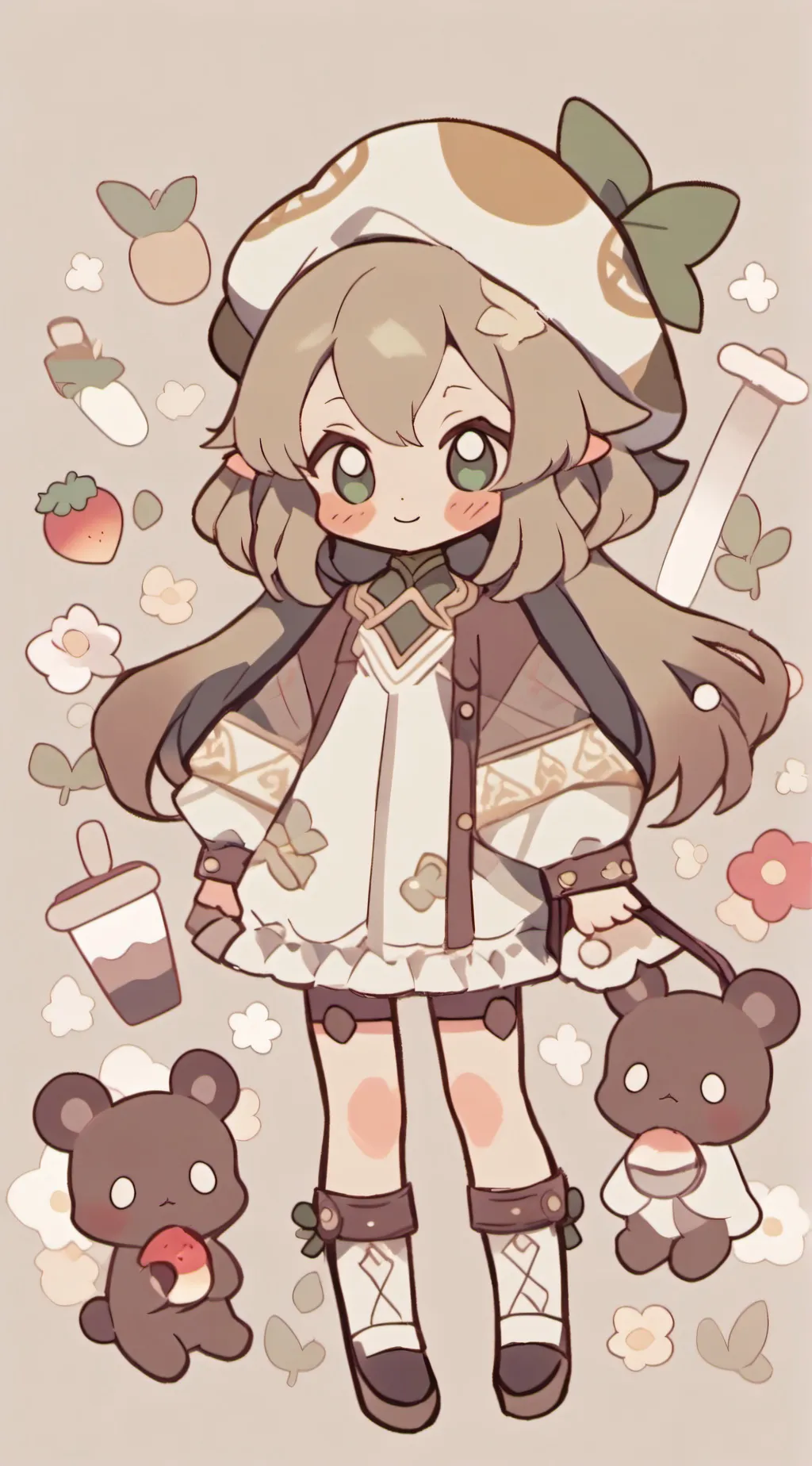 ai character: Harpy Hare  background