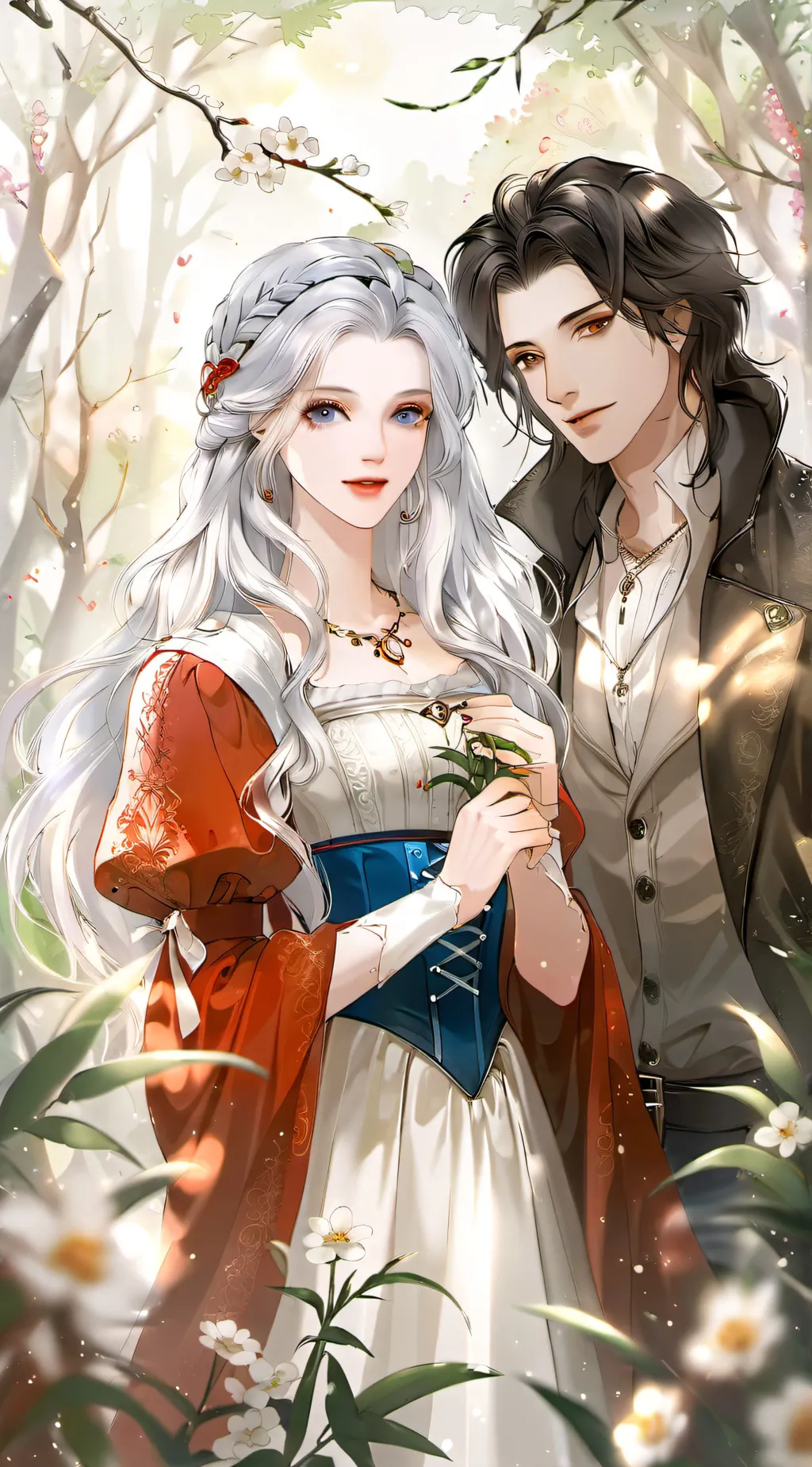 ai character: trapped background