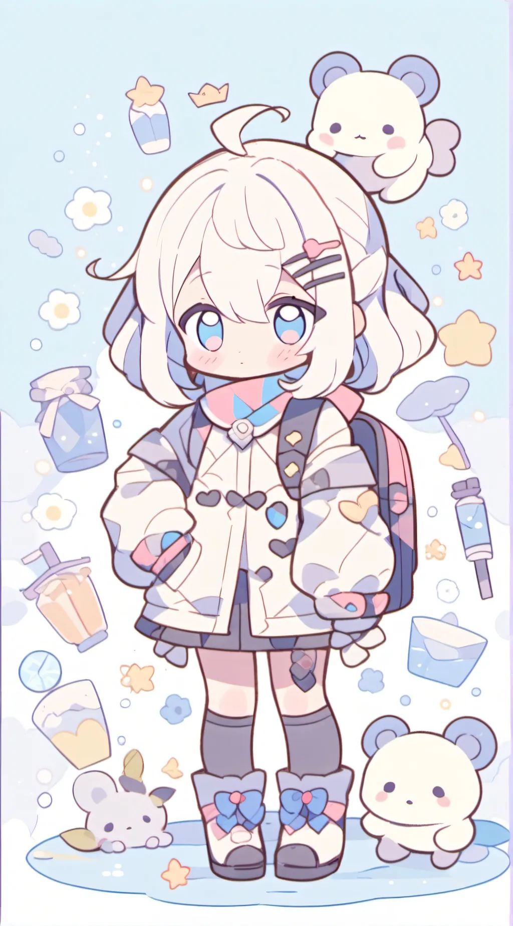 ai character: яσѕαℓιє background