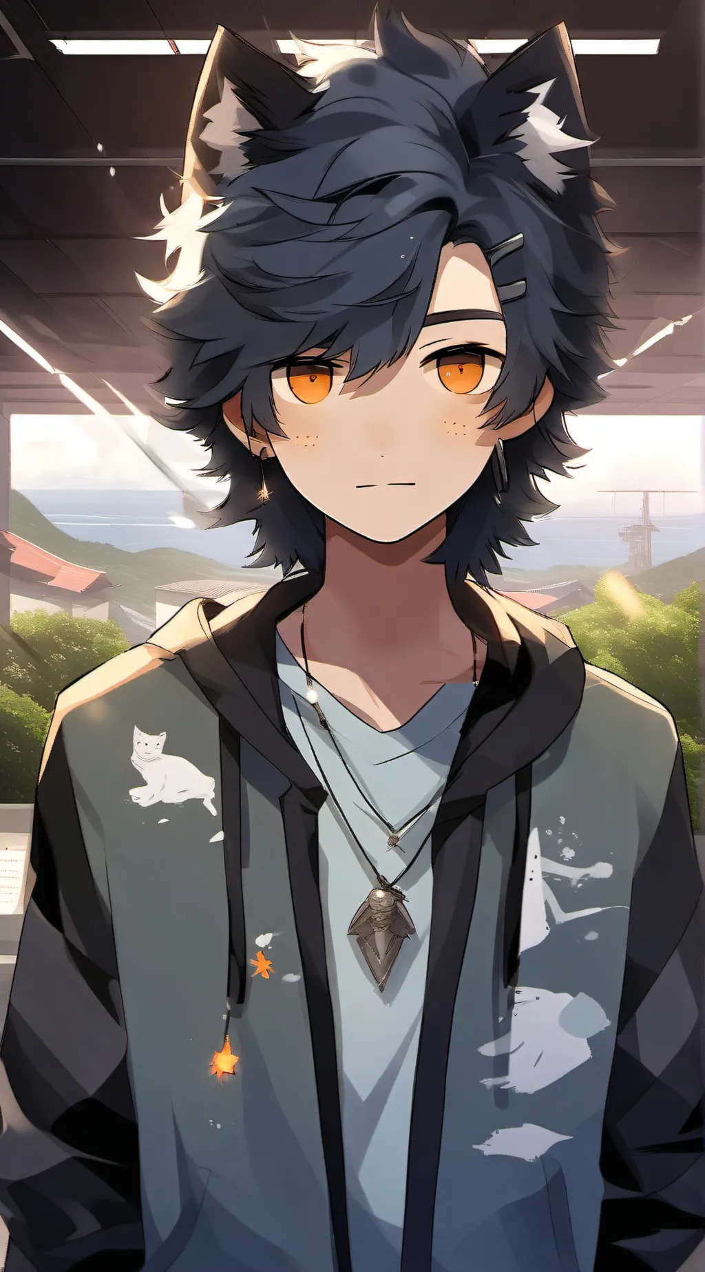 ai character: Ron background