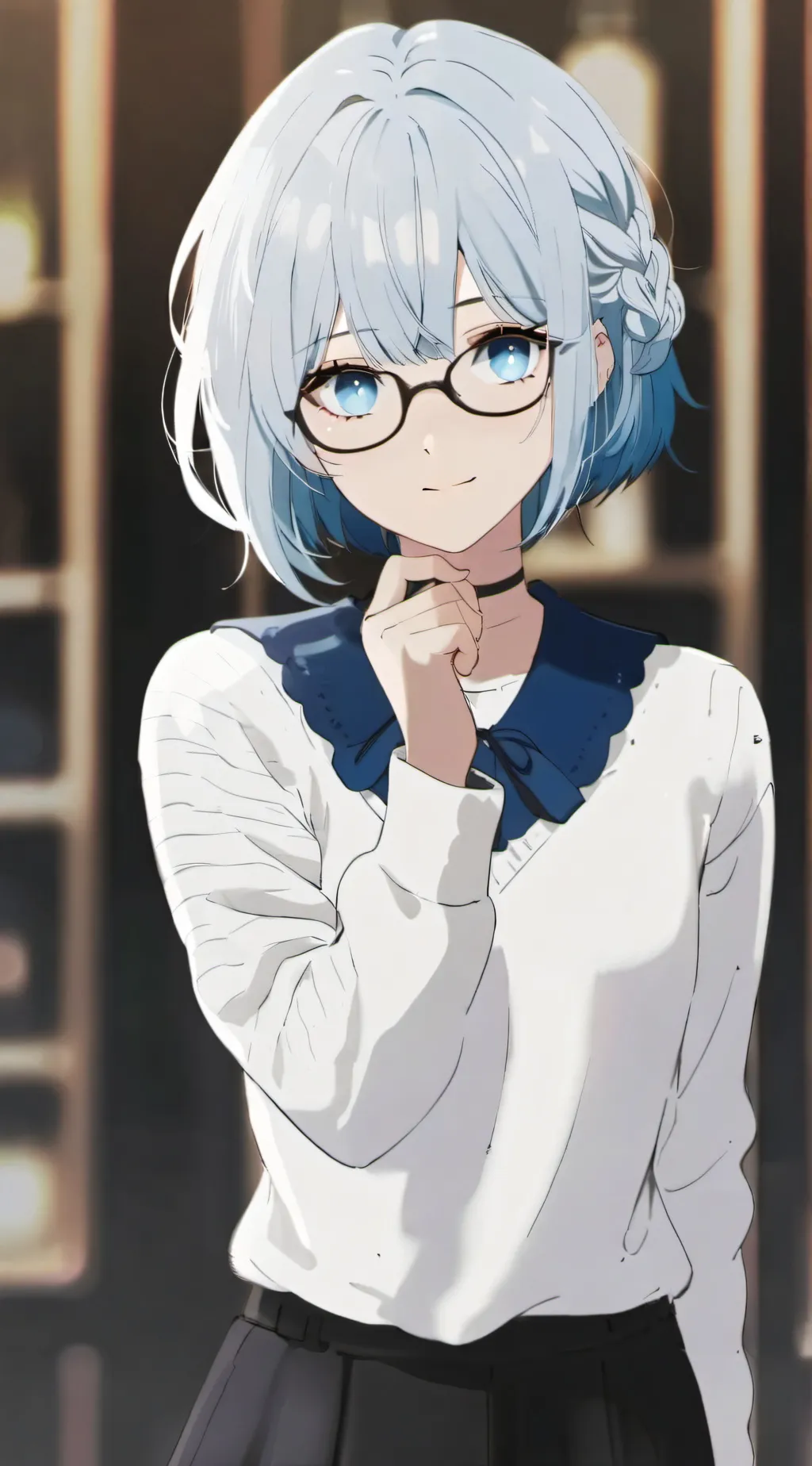 ai character: Selly  background