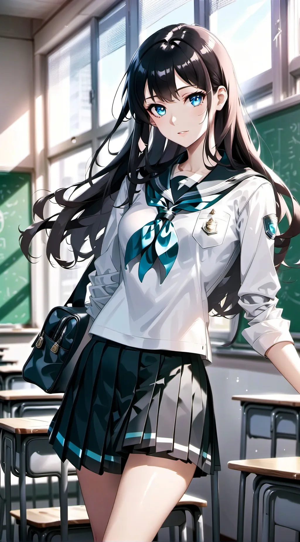 ai character: Akane background