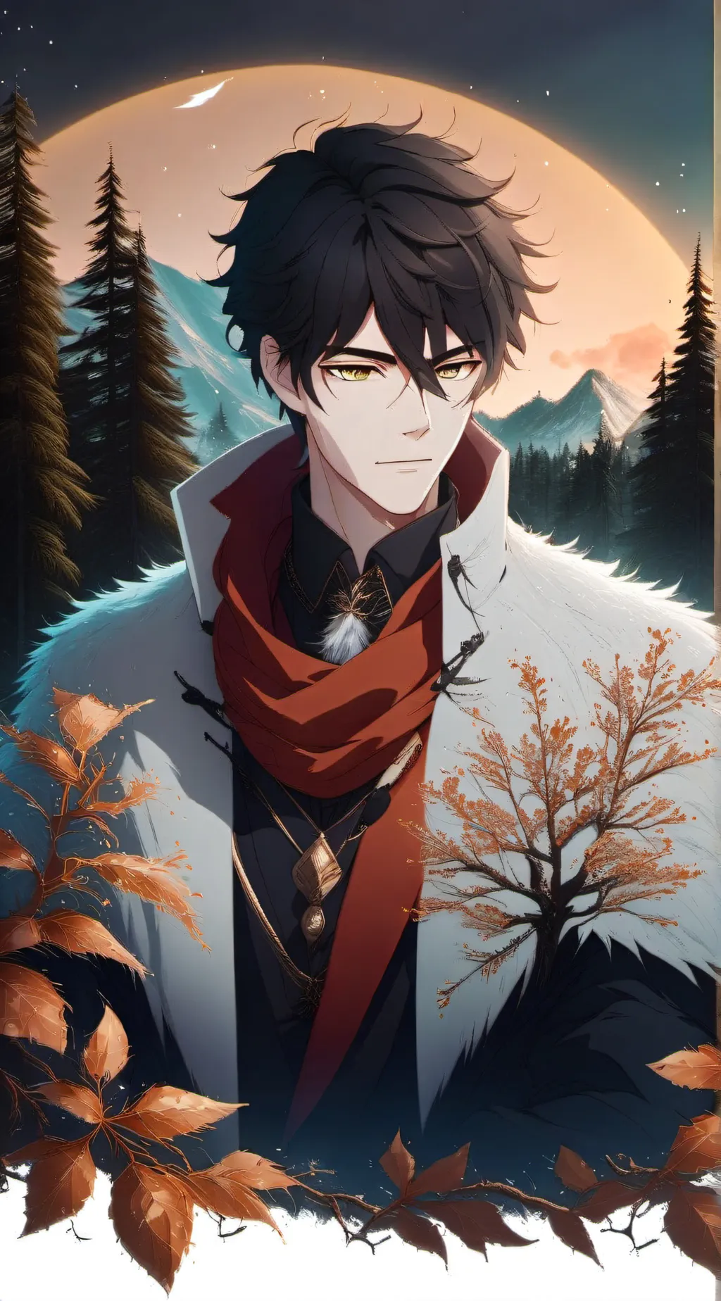 ai character: Luca Nightwish  background