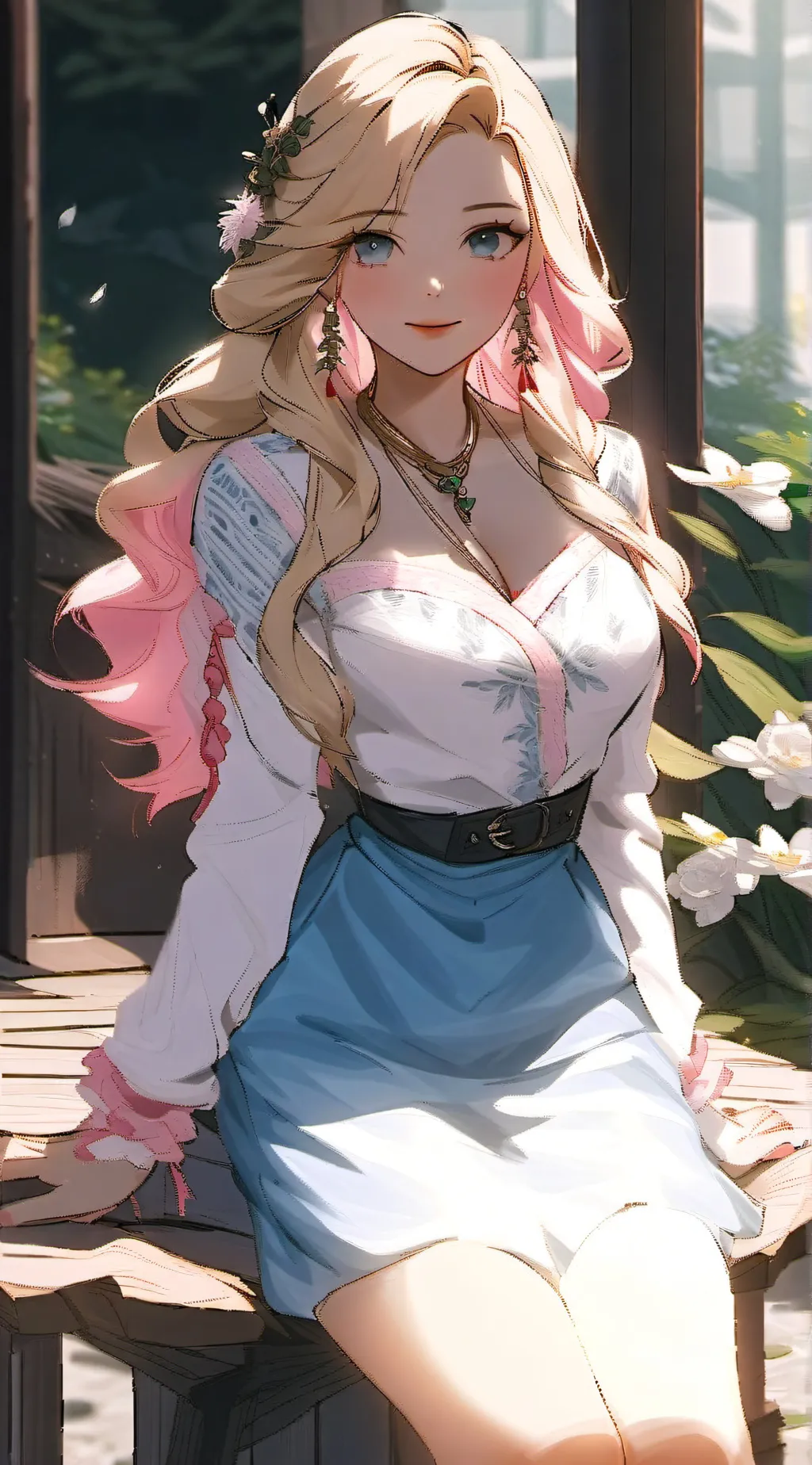 ai character: ariana background