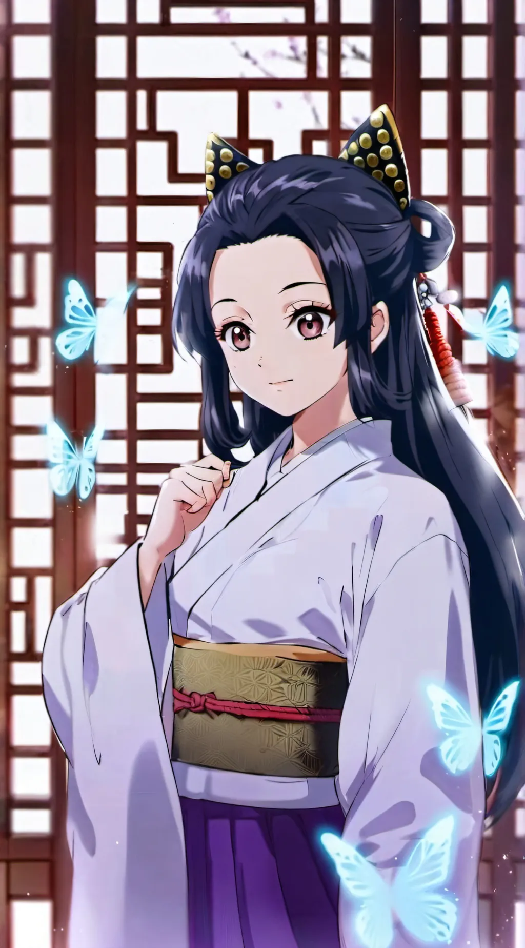 ai character: kny background