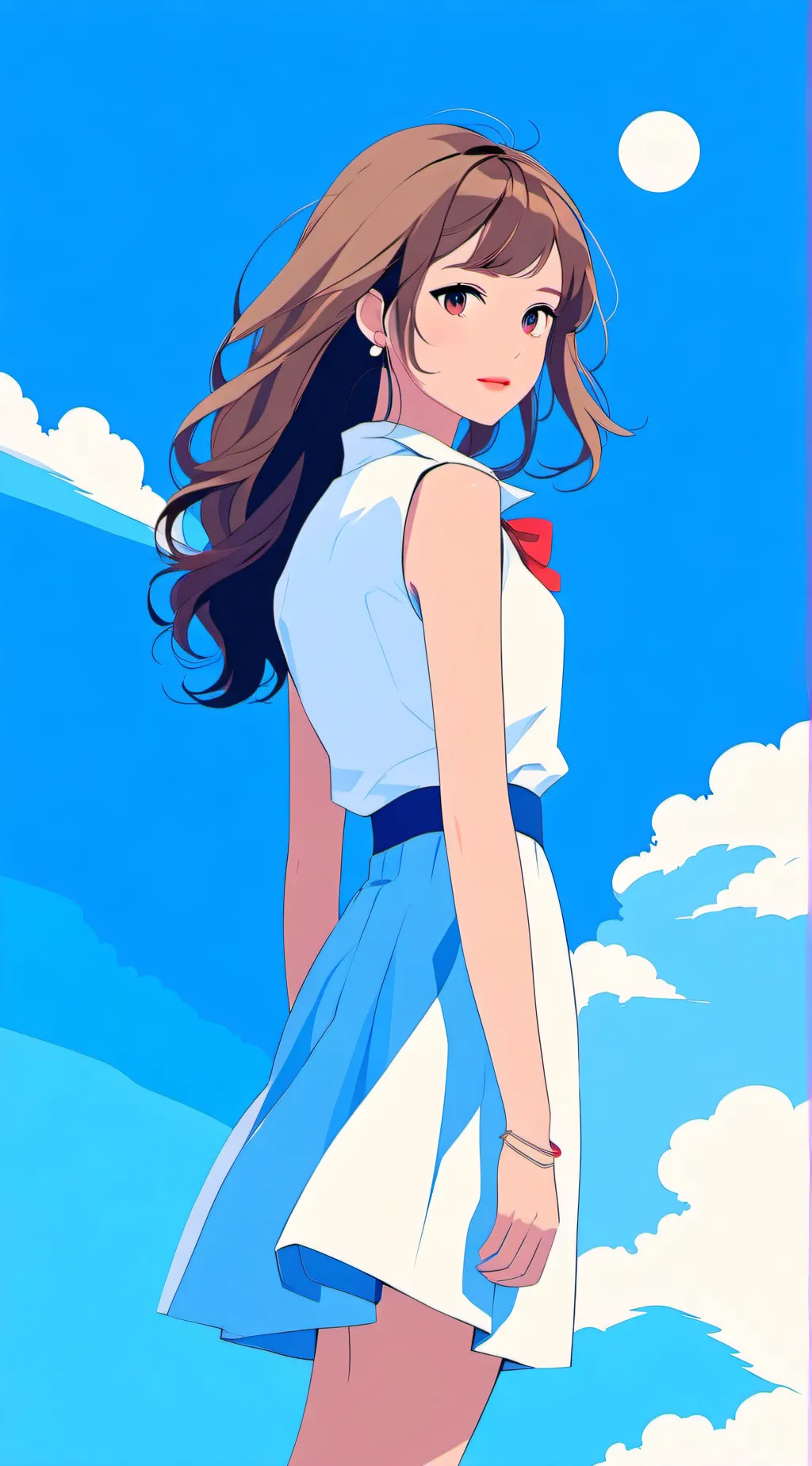 ai character: Urauka  background