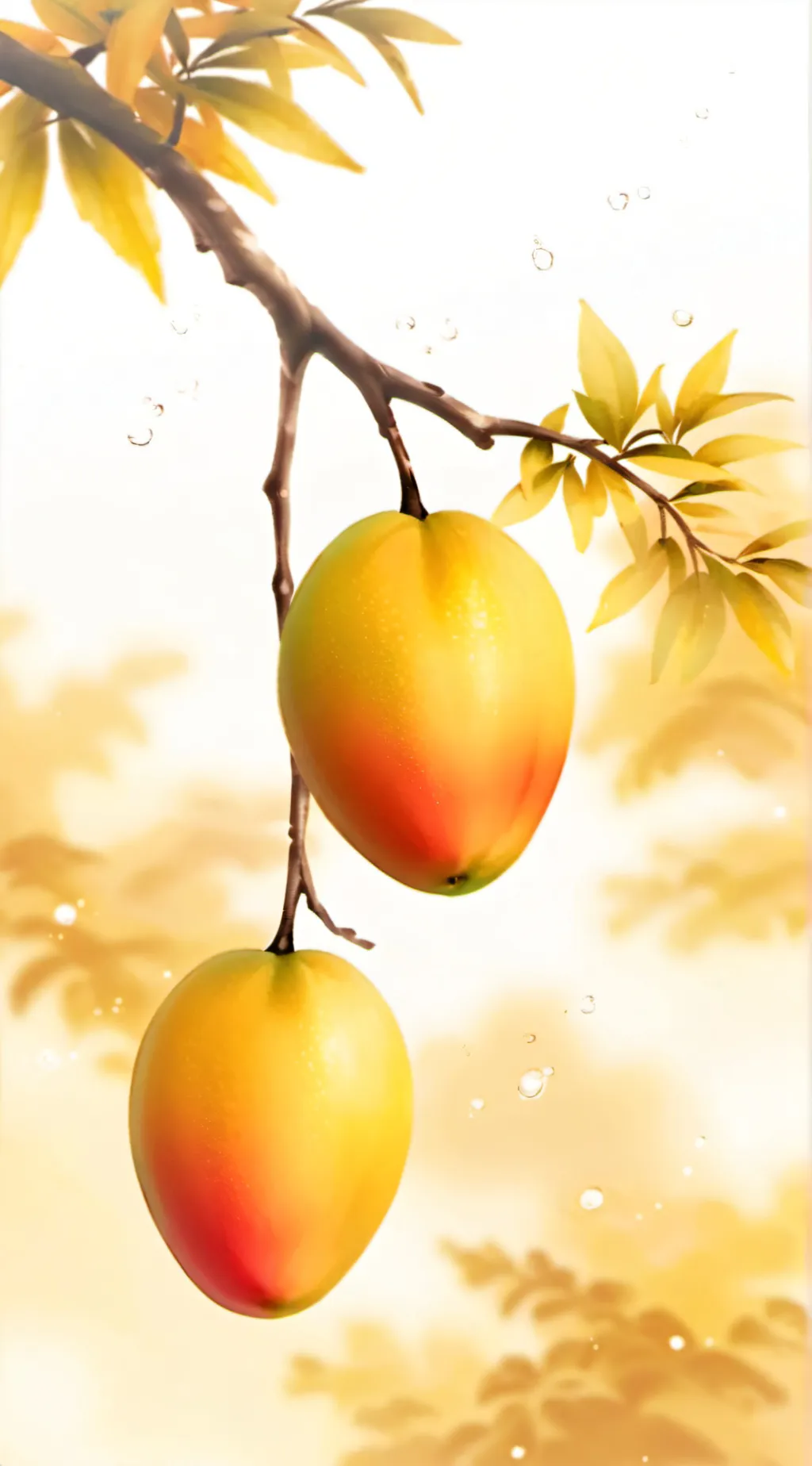 ai character: Mango ★ background