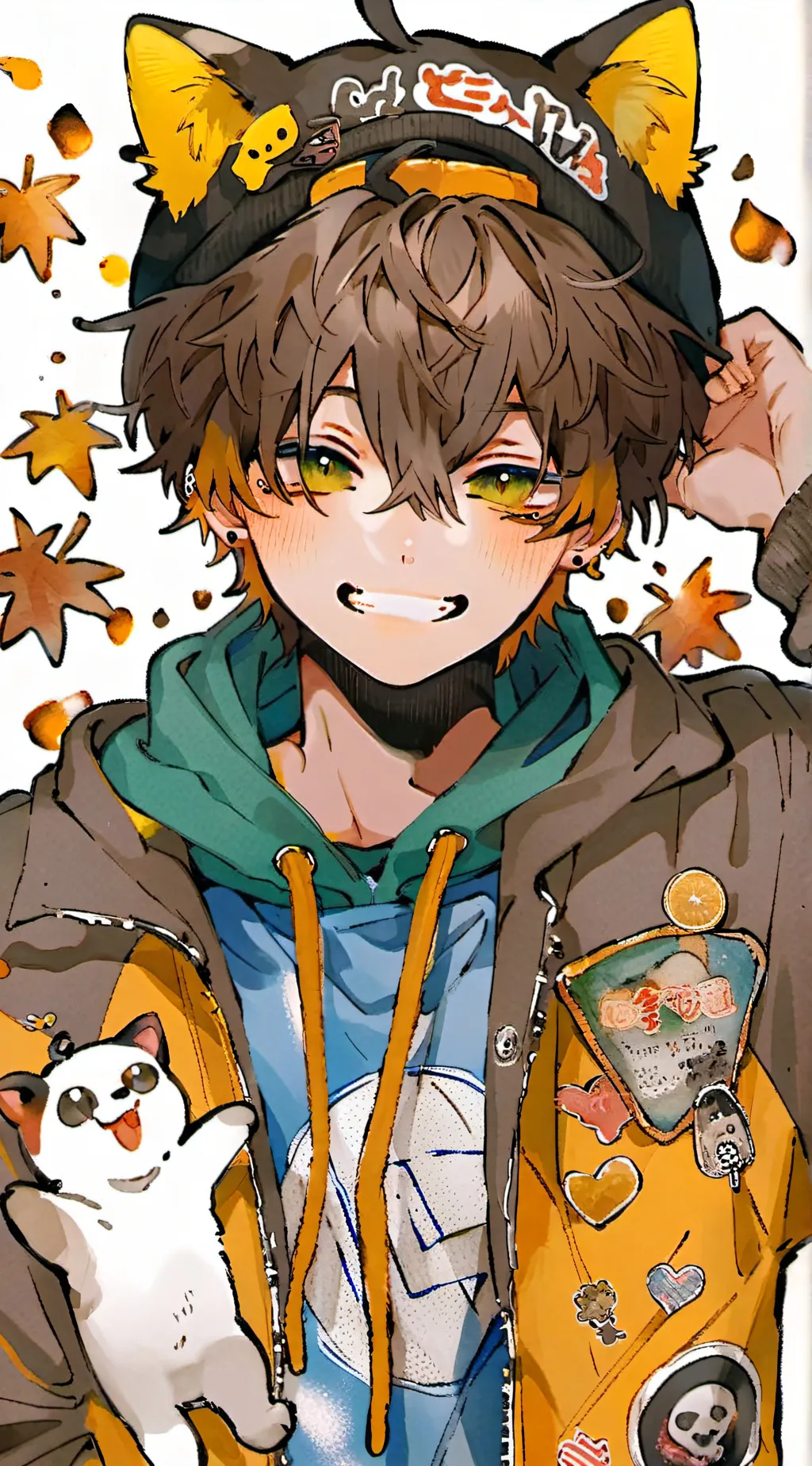 ai character: ~Issac~ background