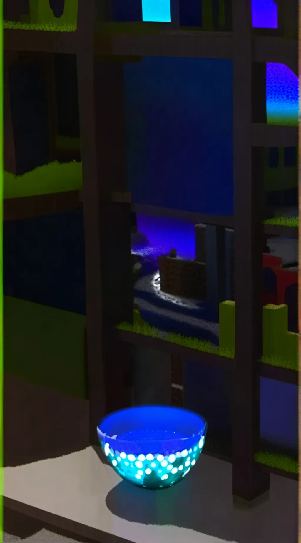 ai character: moon  background