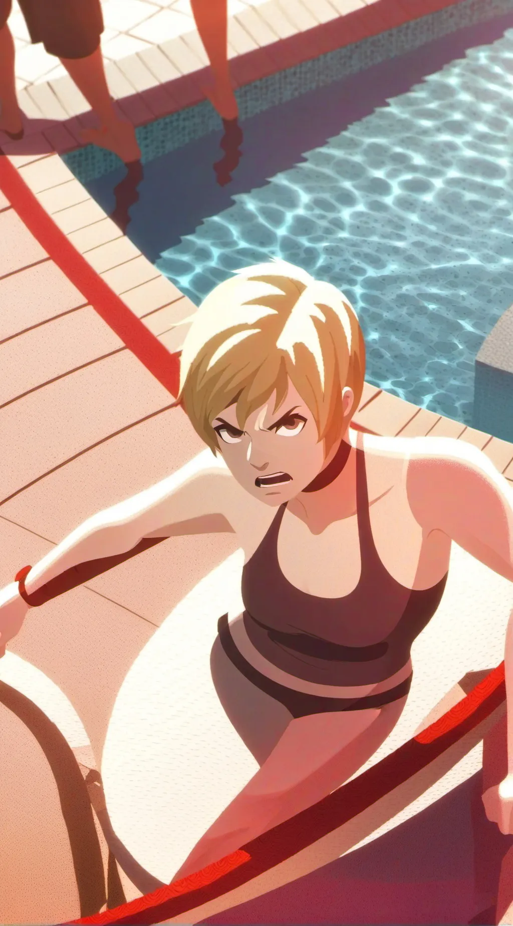 ai character: pool karen background