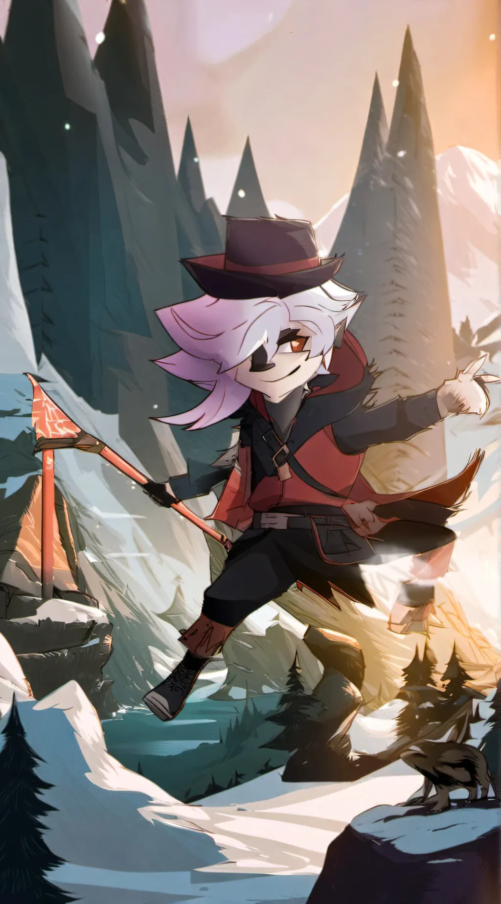 ai character: Therarian creep!  background