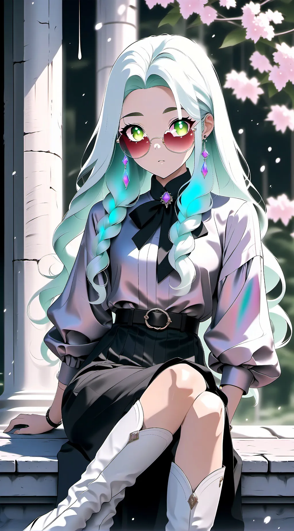 ai character: Mha pro hero's background