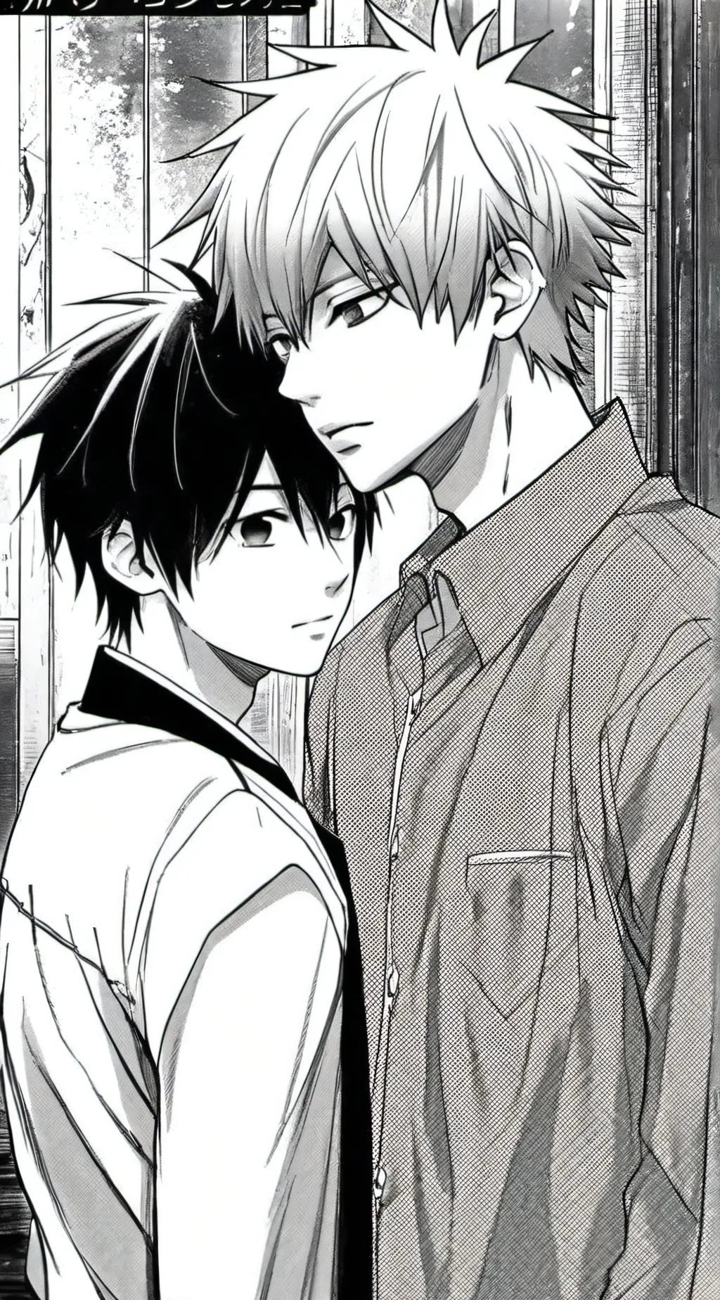 ai character: BAKUGO X HYIEN  background