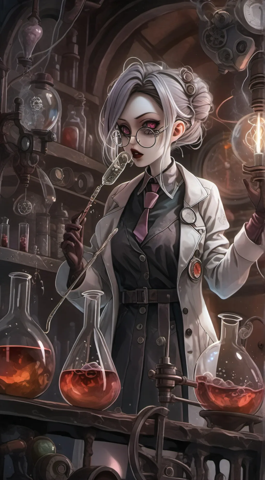 ai character: Ramona Nightengale background