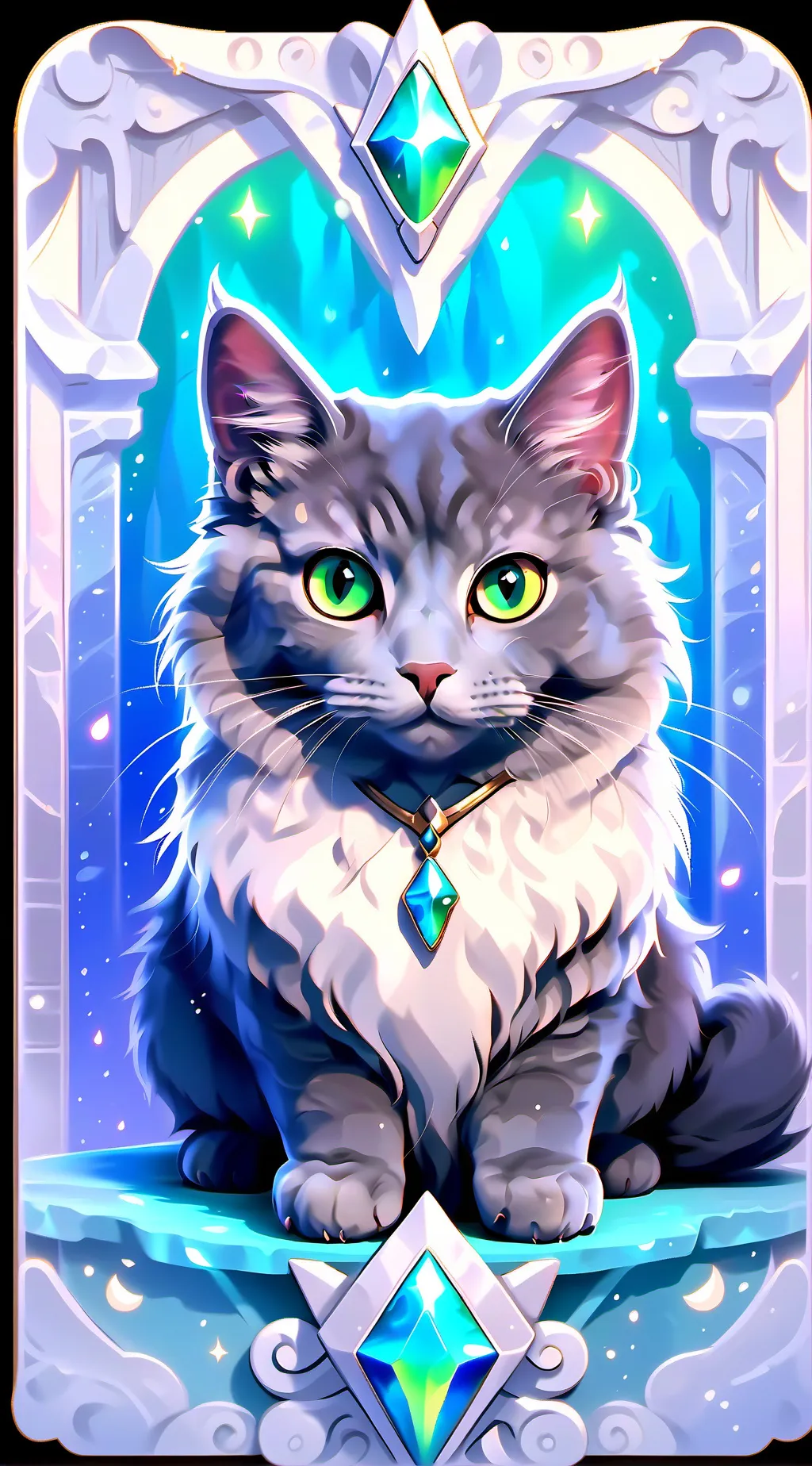 ai character: Whiskers *Mlb*  background