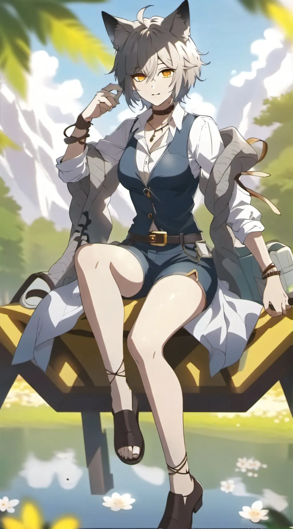 ai character: Lisaa background