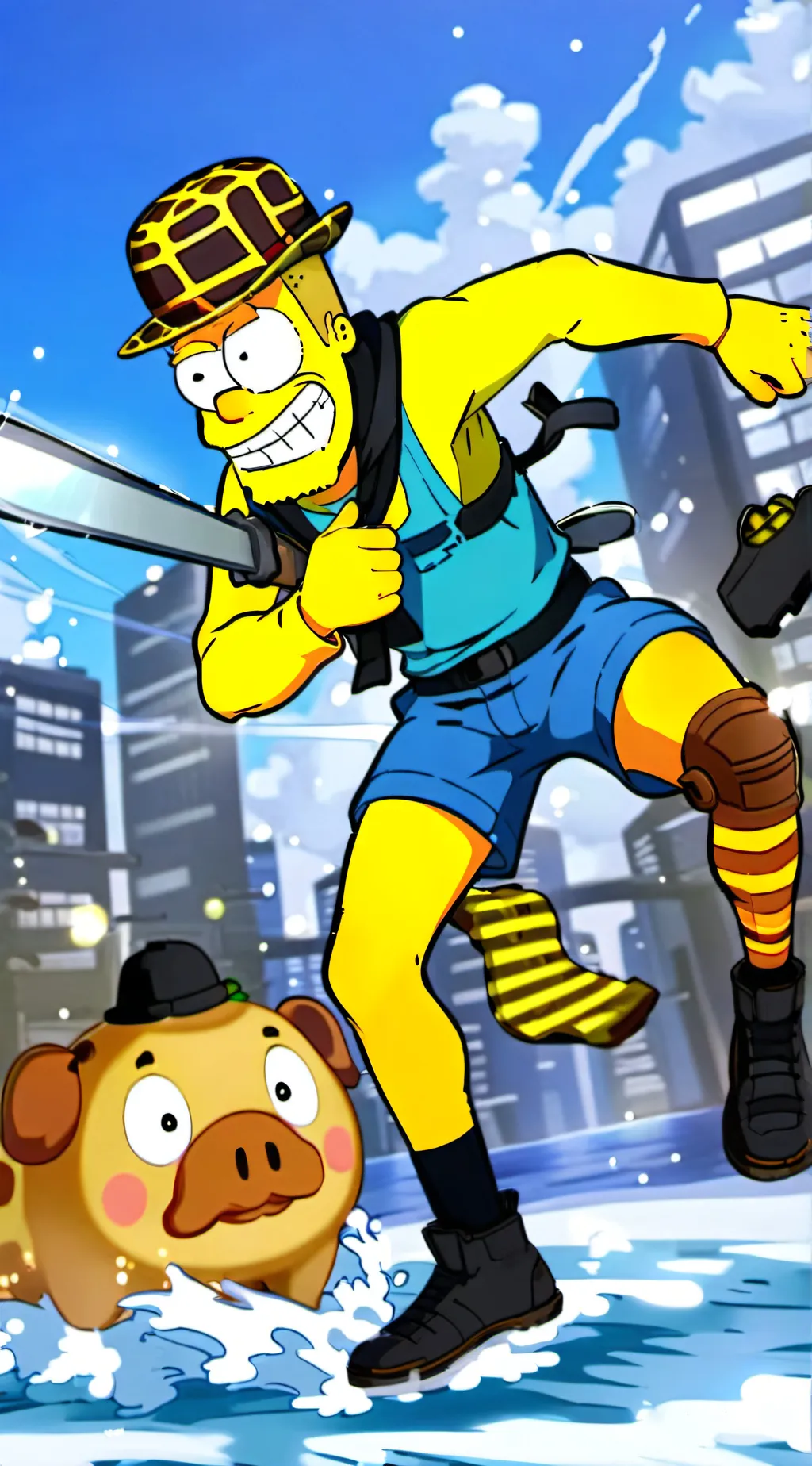 ai character: the maze runner background