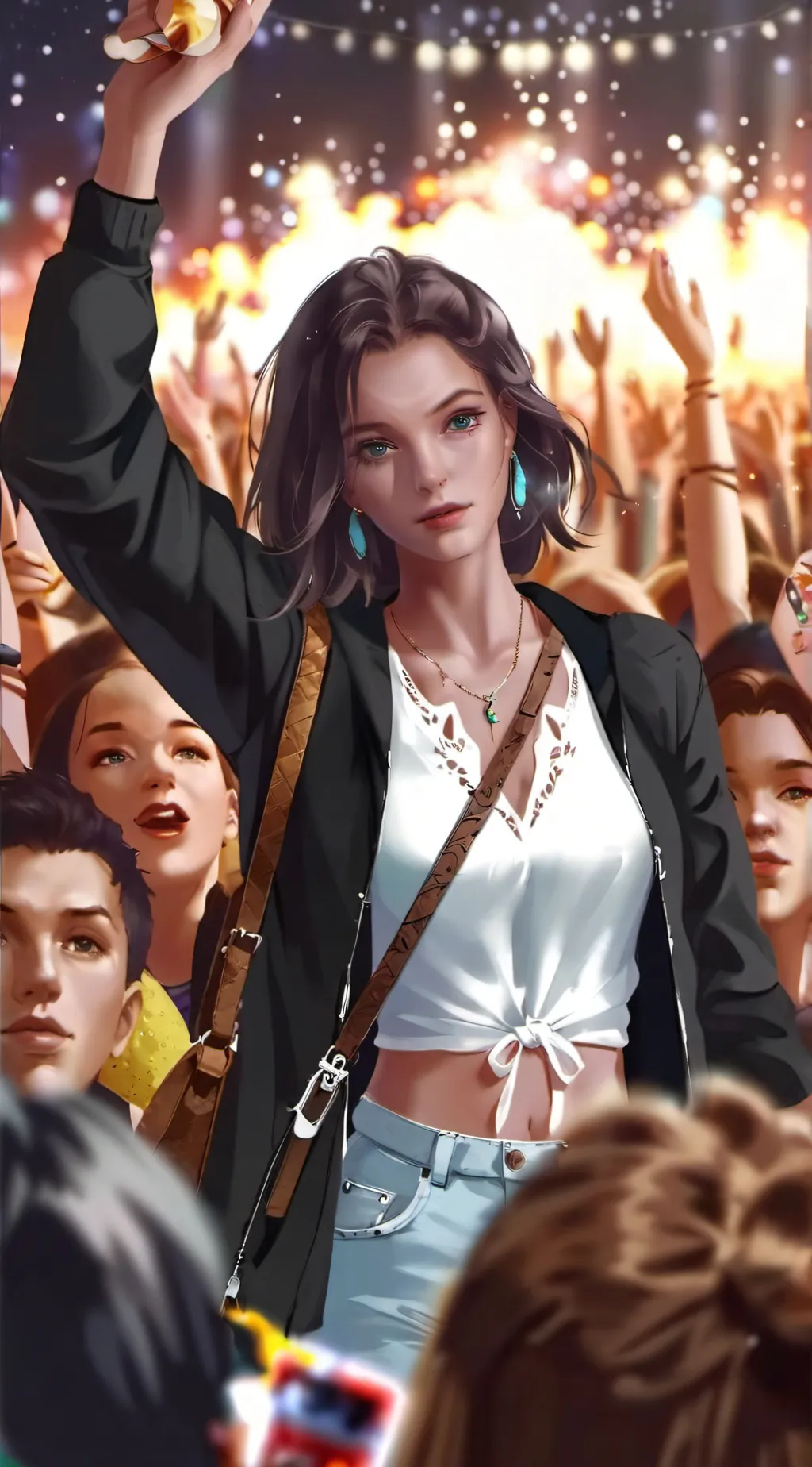 ai character: Sky background