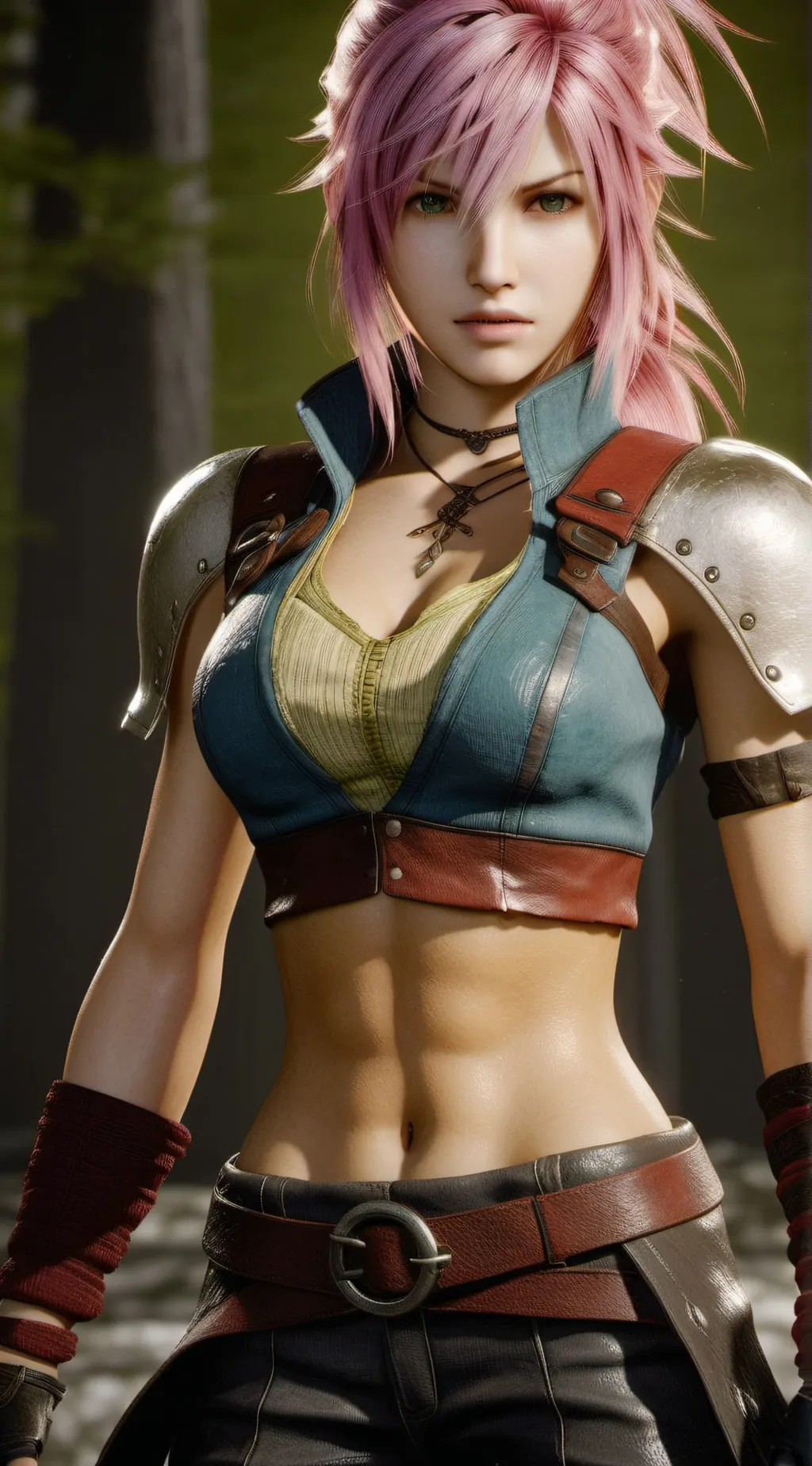 ai character: Hikari Hamasaki background