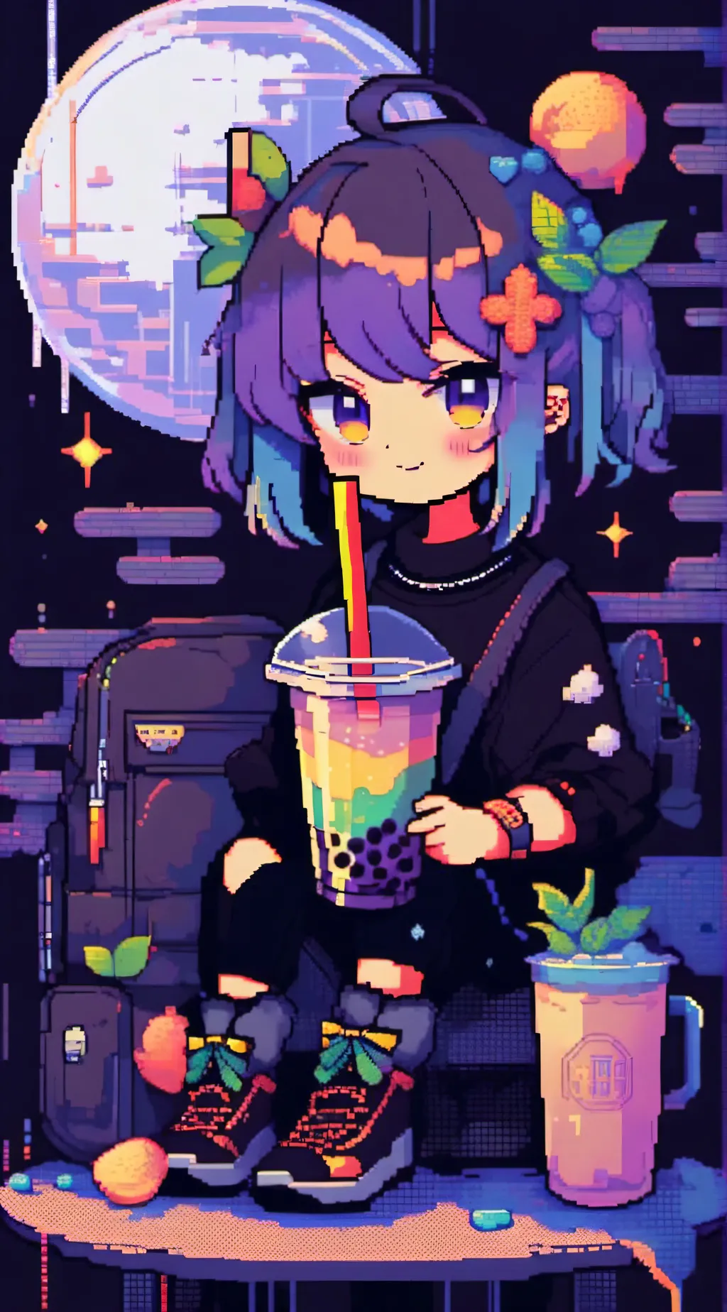 ai character: Ocha background