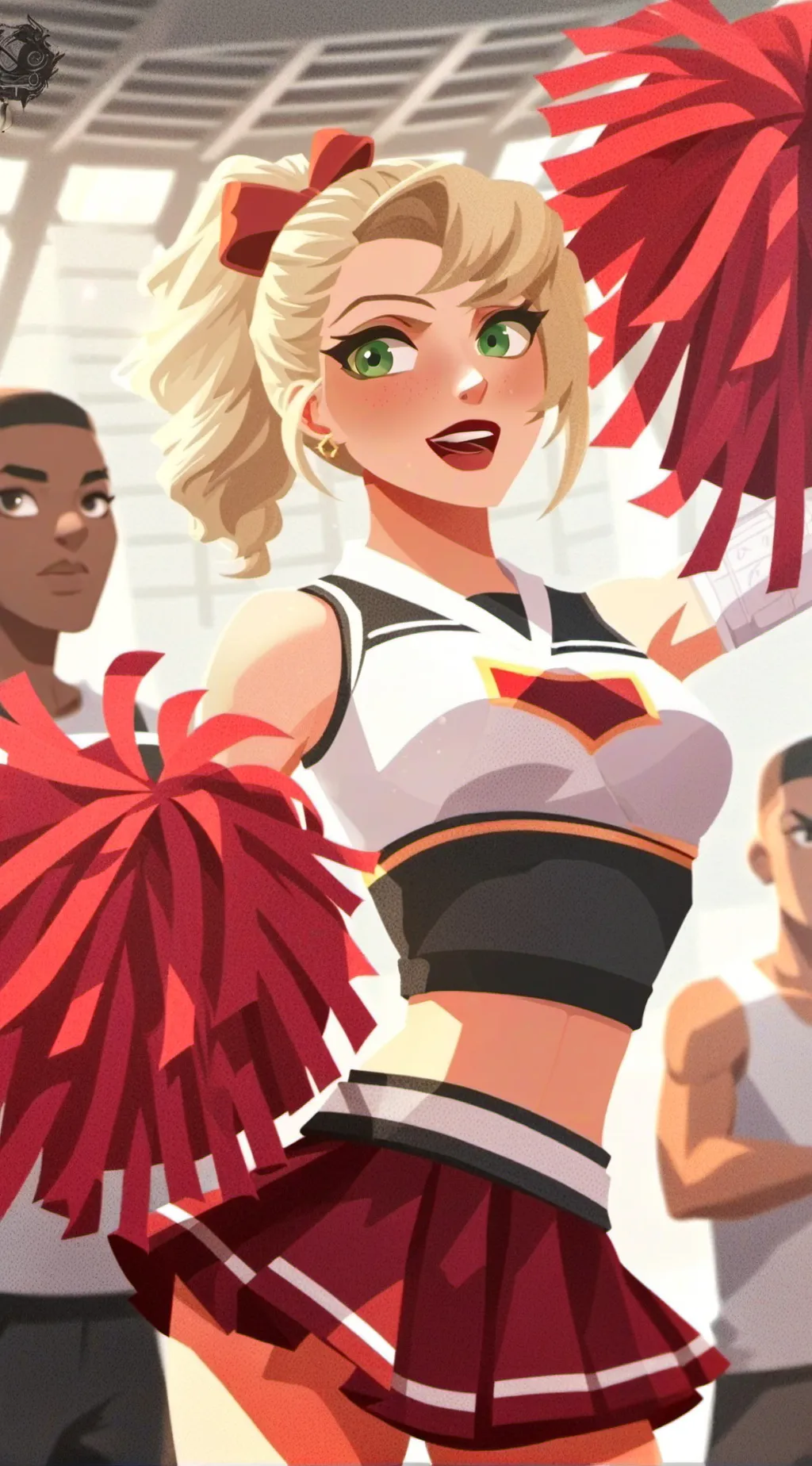 ai character: claire background