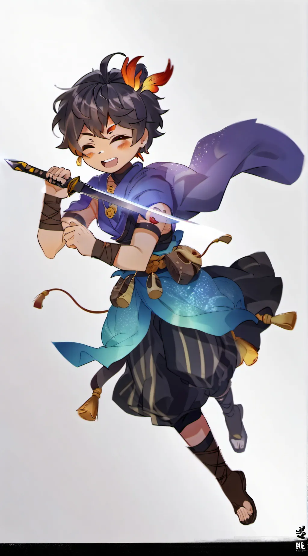 ai character: Kai and kenjisun background