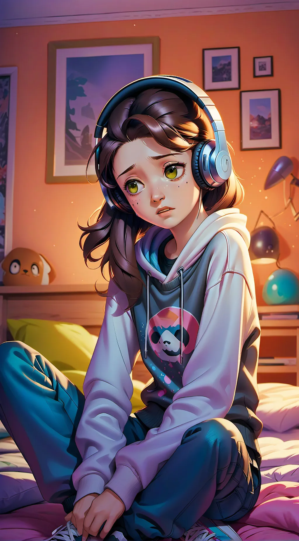 ai character: Vivienne background