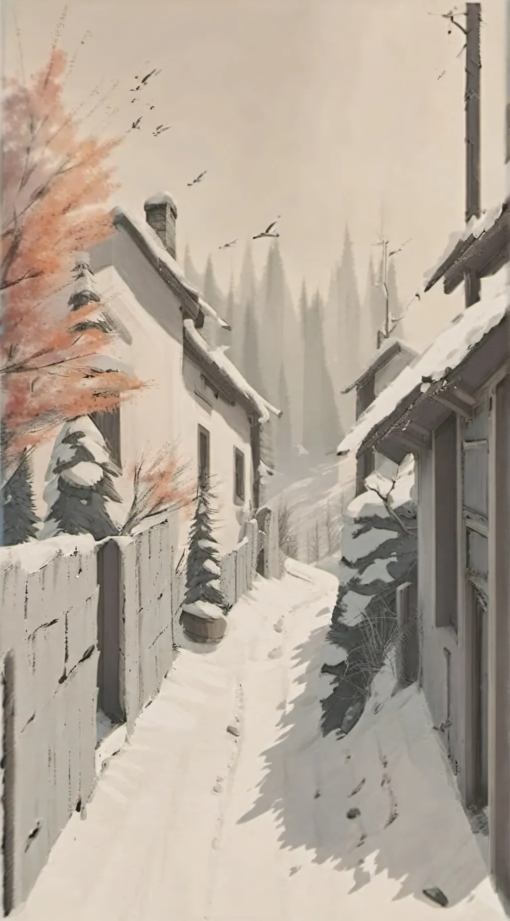 ai character: Night time ☆wally background