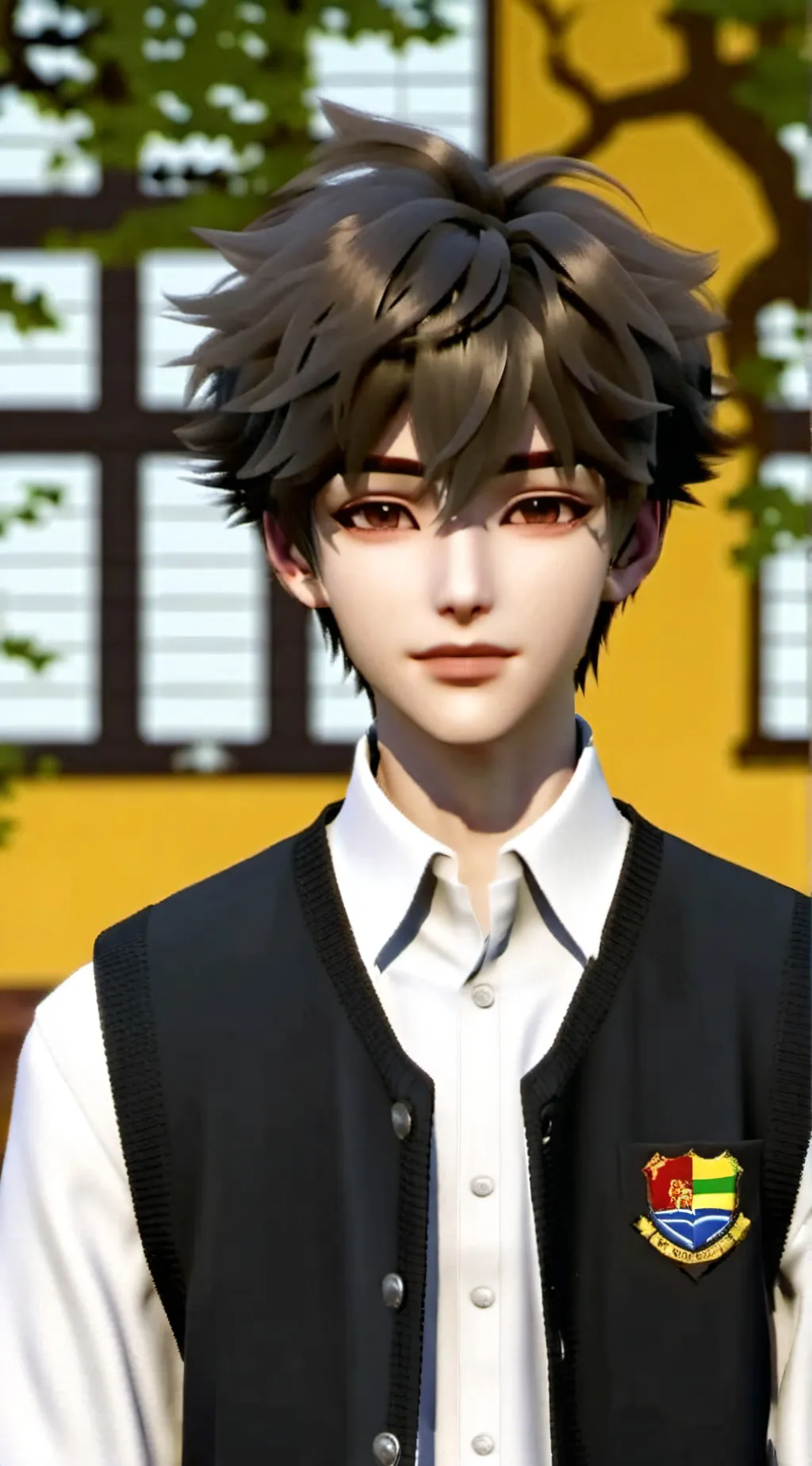 ai character: Max background