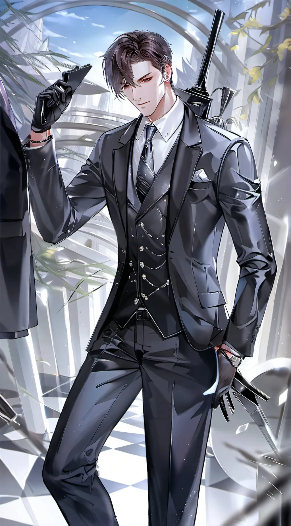 ai character: Sebastian background