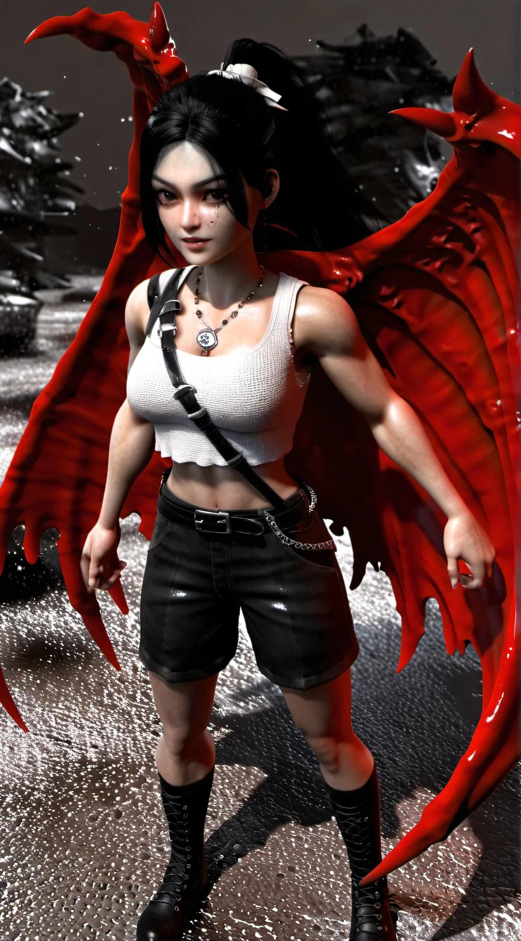 ai character: moon2.0 background