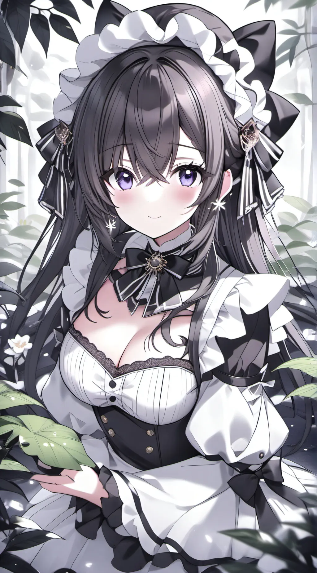 ai character: Creepy  background