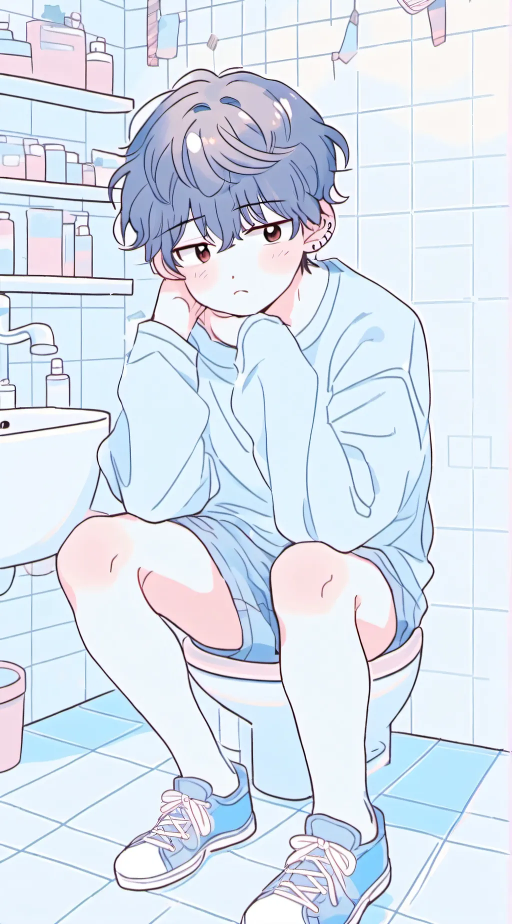 ai character: noah background