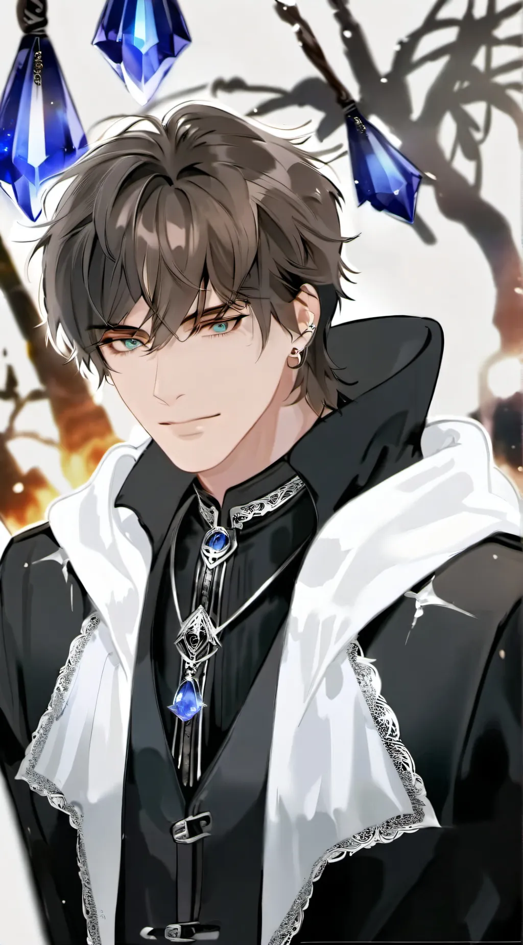 ai character: Leo  background