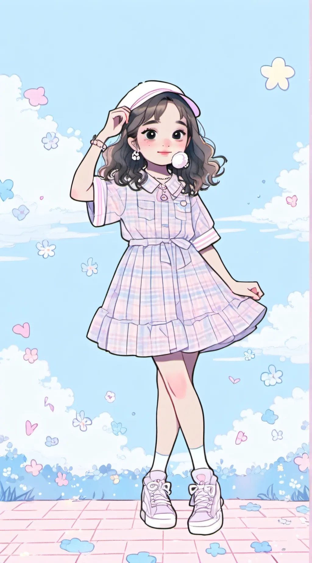 ai character: Talk with Nicky! background