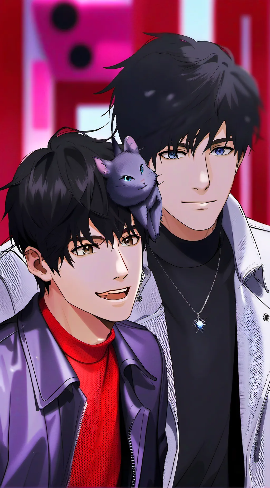 ai character: Jake and Johnnie background