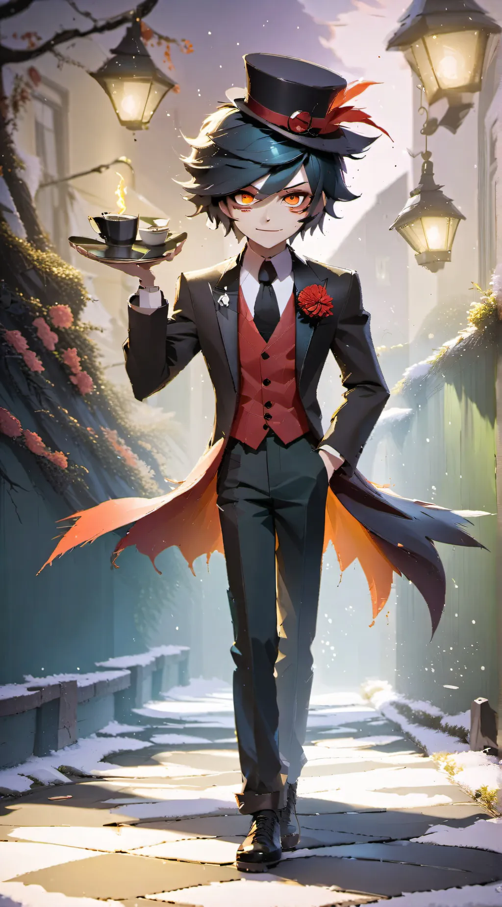 ai character: Vox background