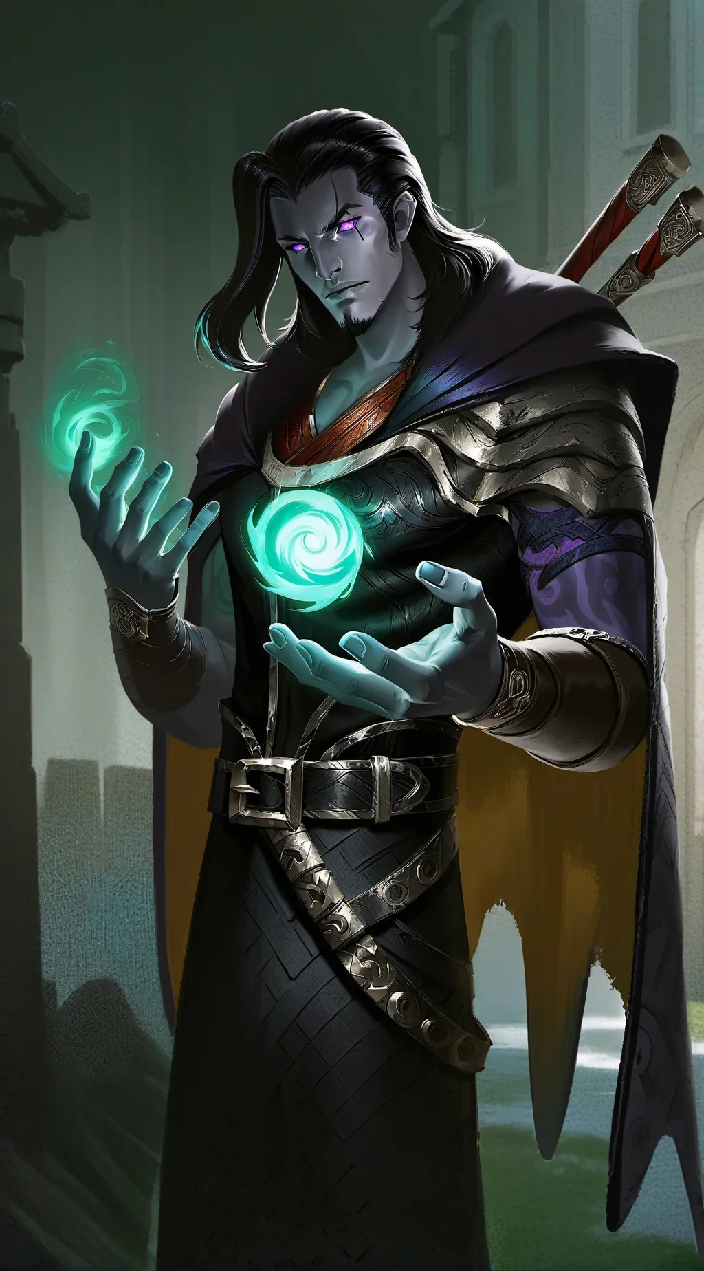 ai character: Roku background